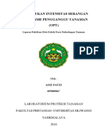 Menentukan as Serangan Organisme Pengganggu Tanaman