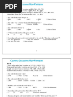 New Pattern Coding Decoding For Class