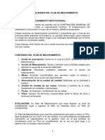 Cartilla Generalidades Plan de Mejoramiento Institucional