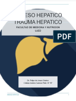 Abceso Hepatico - Trauma Hepatico