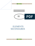 Elements Secondaires