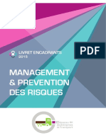 LIVRET ENCADRANTS 2015 - MANAGEMENT & PREVENTION DES RISQUES