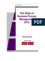 The State of Business Process Management 2018: A Bptrends Report
