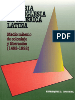 40256835 Enrique Dussel Historia de La Iglesia en America Latina