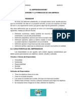 El Emprendedurismo PDF