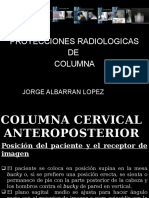 Columna Cervical, Dorsal y Lumbar