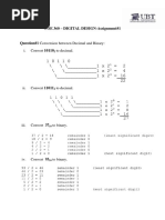 Ee 211 Assignment - 1 Ans Key