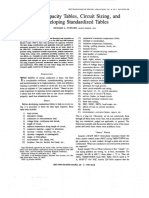 NEC Ampacity Tables, Circuit Sizing, and Developing Standardized Tables