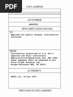 AFFDL-TR-67-140 - Design Criteria For The Prediction and Prevention of Panel Flutter - Volume I - Criteria Presentation