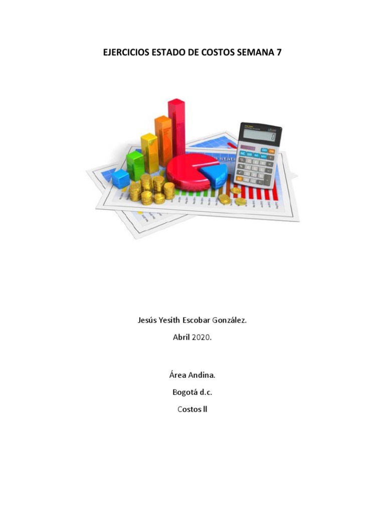 Ejercicios de Contabilidad de Costos 2 | PDF | Inventario | Depreciación