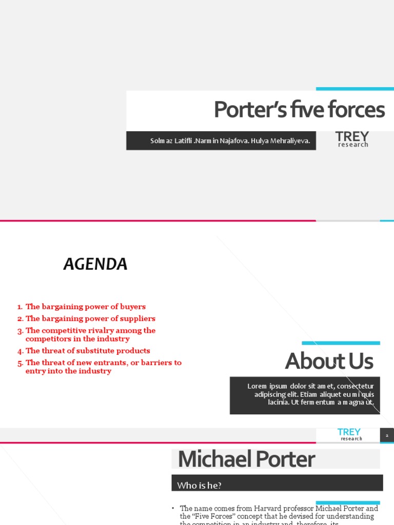 Porter S Five Forces 2 Pdf Fast Food Restaurants Business