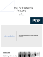 Radiographic anatomy and interpretation