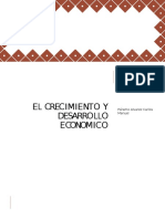 EL CRECIMIENTO Y DESARROLLO ECONOMICO Unidad 5