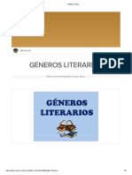 Historia géneros literarios Sutori