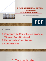 LA CONSTITUCIÓN SEGÚN EL TRIBUNAL CONSTITUCIONAL para PPT.pptx