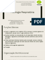 Fisiologia Respiratória - Funções, Estrutura e Mecânica