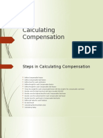 Calculating Compensation