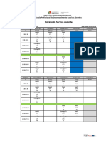 Cristina Sá's teaching schedule for 2018-2019