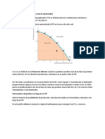 Posibilidades de Producción y Costo de Oportunidad