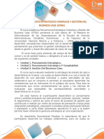 Presentación Del Curso Pensamiento Estratégico Complejo y Gestión Del Business Case PDF