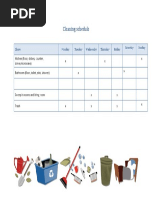 Cleaning schedule.docx