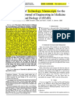 Preparation of Technology Manuscripts For The IEEE Open Journal of Engineering in Medicine and Biology (OJEMB)