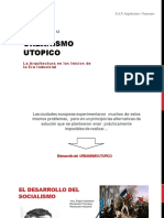 Desarrollo del urbanismo utópico y las primeras propuestas sobre planificación urbana