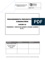 Procedimiento de Coronavirus Alvaro Morales Perez Formato Editable