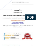 Pass Microsoft 70-483 Exam With 100% Guarantee: Programming in C#