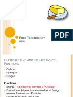 OOD Echnology: Lipids