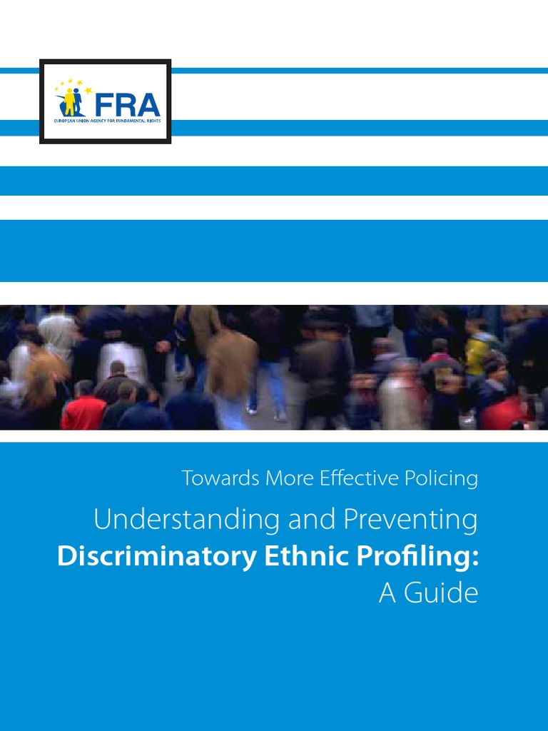 1133 Guide Ethnic Profiling EN PDF PDF Racial Profiling