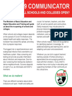 When Will Schools and Colleges Open PDF