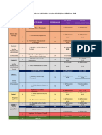 Calendario Escuelas Psicologicas 2019-3