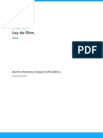 Informe - Ley de Ohm PDF