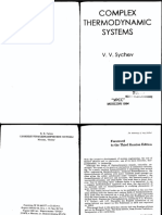 Sychev Complex Thermodynamics Systems MIR