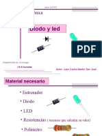 Diodo y Led: Electrónica