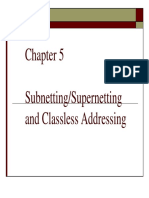 Guide to Subnetting, Supernetting and Classless Addressing