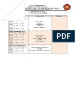 Rundown Acara Lomba