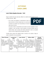 Actividad Caída Libre