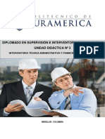 Unidad Didáctica 3. Interventoria de Proyectos y Obras PDF