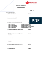 Examen Productos Financieros II-2da Evaluacion