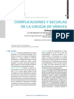 Complicaciones Y Secuelas de La Cirugía de Várices: Enfoque Médico-Legal