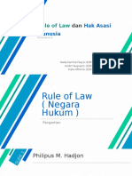 Rule of Law Dan HAM Kel.9