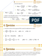 Ejercicios FT, Transformada de Laplace y Linealización PDF