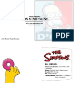 Estudio Semilogico Los Simpsons