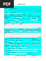ICAO Flight Plan Form Example | PDF | Aerospace Engineering | Transport ...