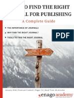 How To Find The Right Journal For Publishing