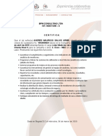 Certificacion Laboral - 1032400924 PDF