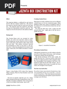 2018c Gozinta Box Construction Kit