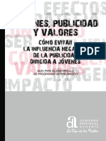 Guía Jóvenes Publicidad y Valores PDF